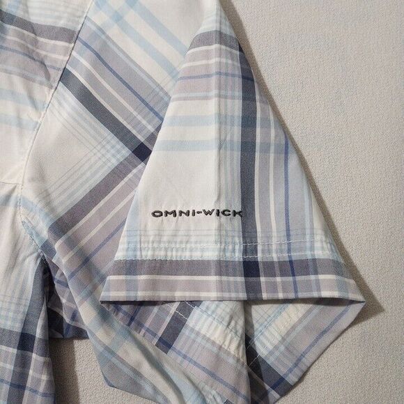 Columbia Men's Small Shirt New With Tags Omni-wick Short Sleeve Polyester Nylon - Picture 4 of 9